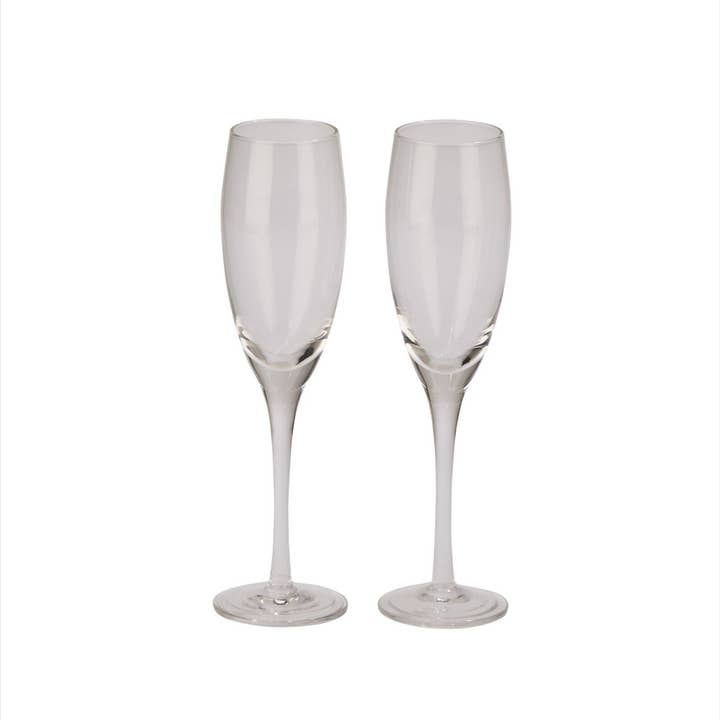 Creative Gifts International Inc. - Wholesale Champagne flute - Claro Toasting Flutes Set