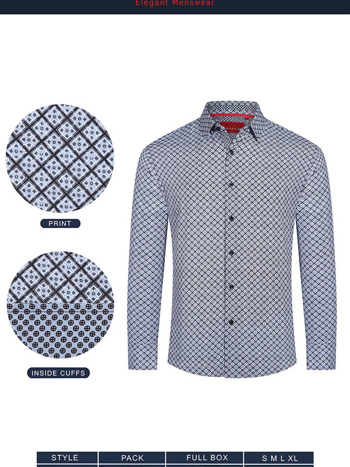 RBSTL-210 CHEMISE Ă MANCHES LONGUES AMERICAN BREED pour la vente par Urban Fitz