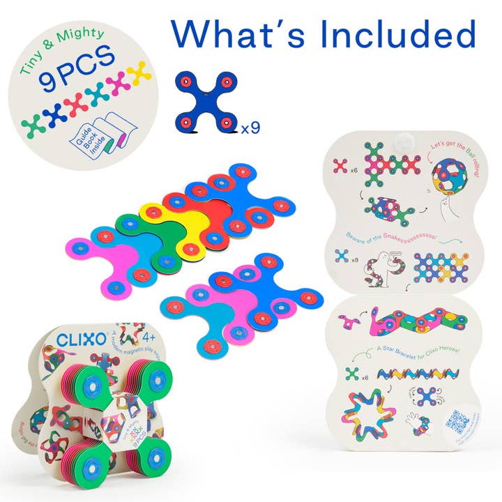 Clixo - Wholesale Building Set - Kids - Tiny & Mighty1