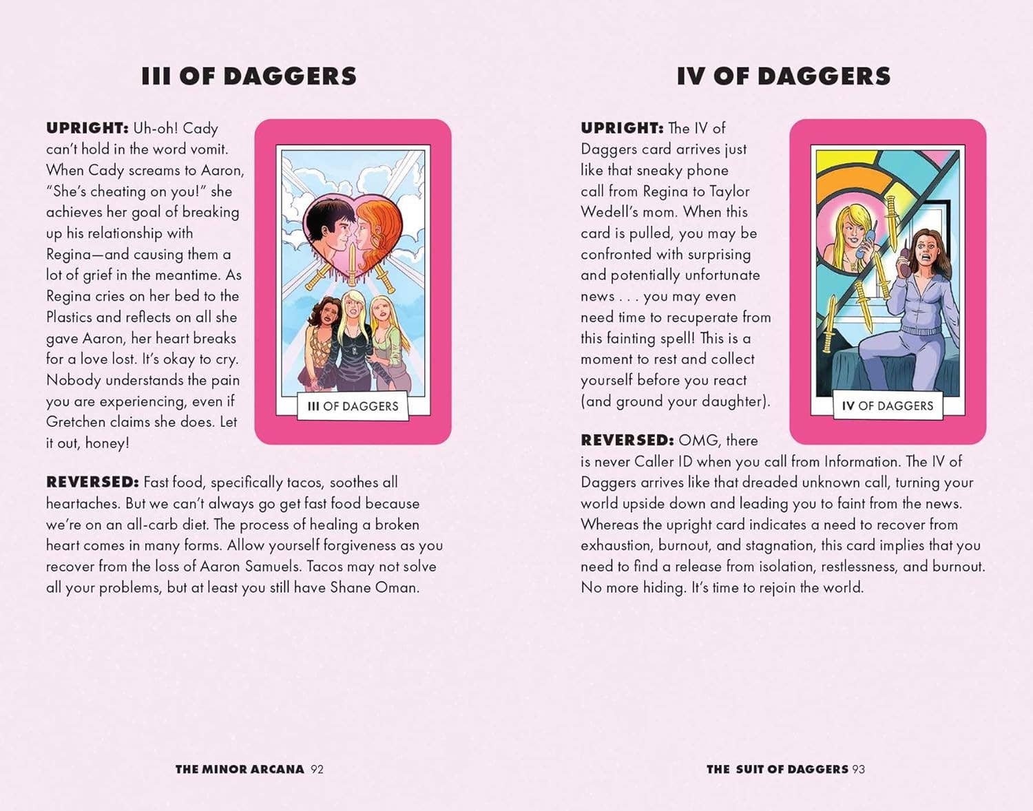 Cardshouse - Wholesale Tarot Cards - Mean Girls Tarot Deck Insight Editions6