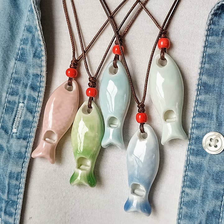 Piccadilly Pendants – wholesale Pendant/charm necklace – Fish Whistle, Coastal Jewelry, Nautical Necklace