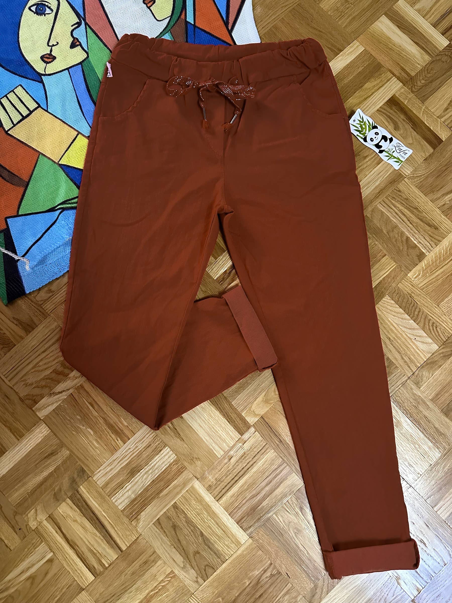 ZAFA PARIS - Wholesale Pants – Women's - 74FB0P002-PLUS size-pantajogg with pouch35