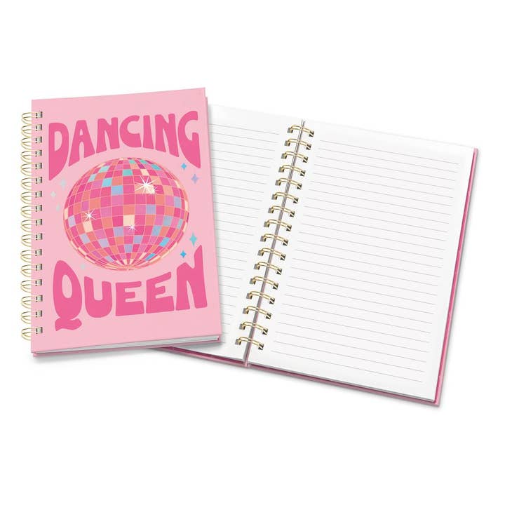 Studio Oh! - Wholesale Notebook - Dancing Queen Medium Spiral Notebook