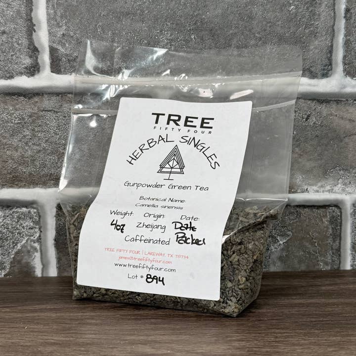 Tree Fifty Four - Wholesale Loose Tea - Gunpowder Green Tea | 2oz - 1 KG | Bulk Tea2