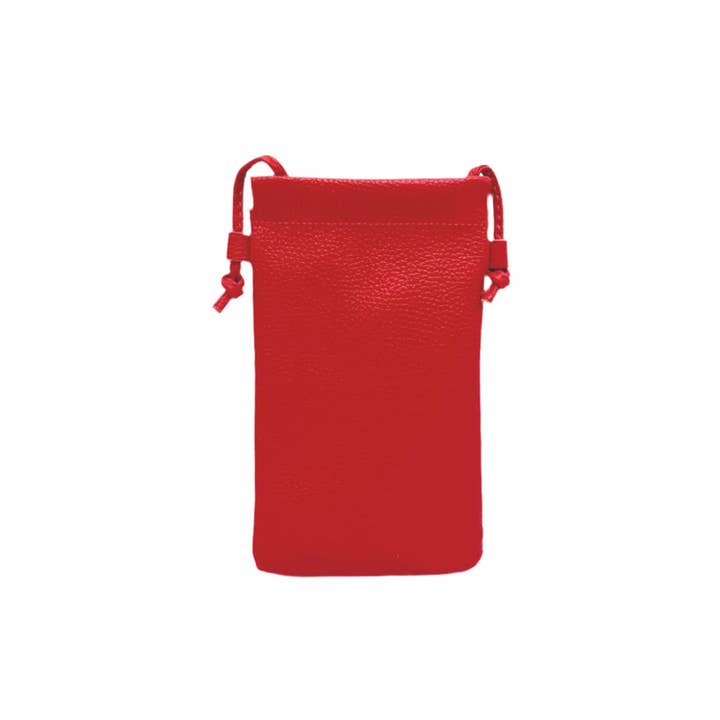 Suie Valentini srl - Wholesale Crossbody Bag - Women's - Genuine leather crossbody phone bag, Made in Italy, art. 1126287