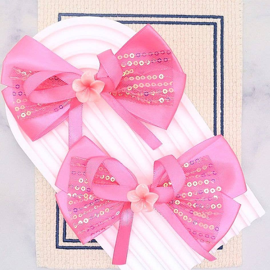 Diacly - Vente Ruban à cheveux – enfant - Lot de 12 pinces à cheveux fleur Bling Barrette0