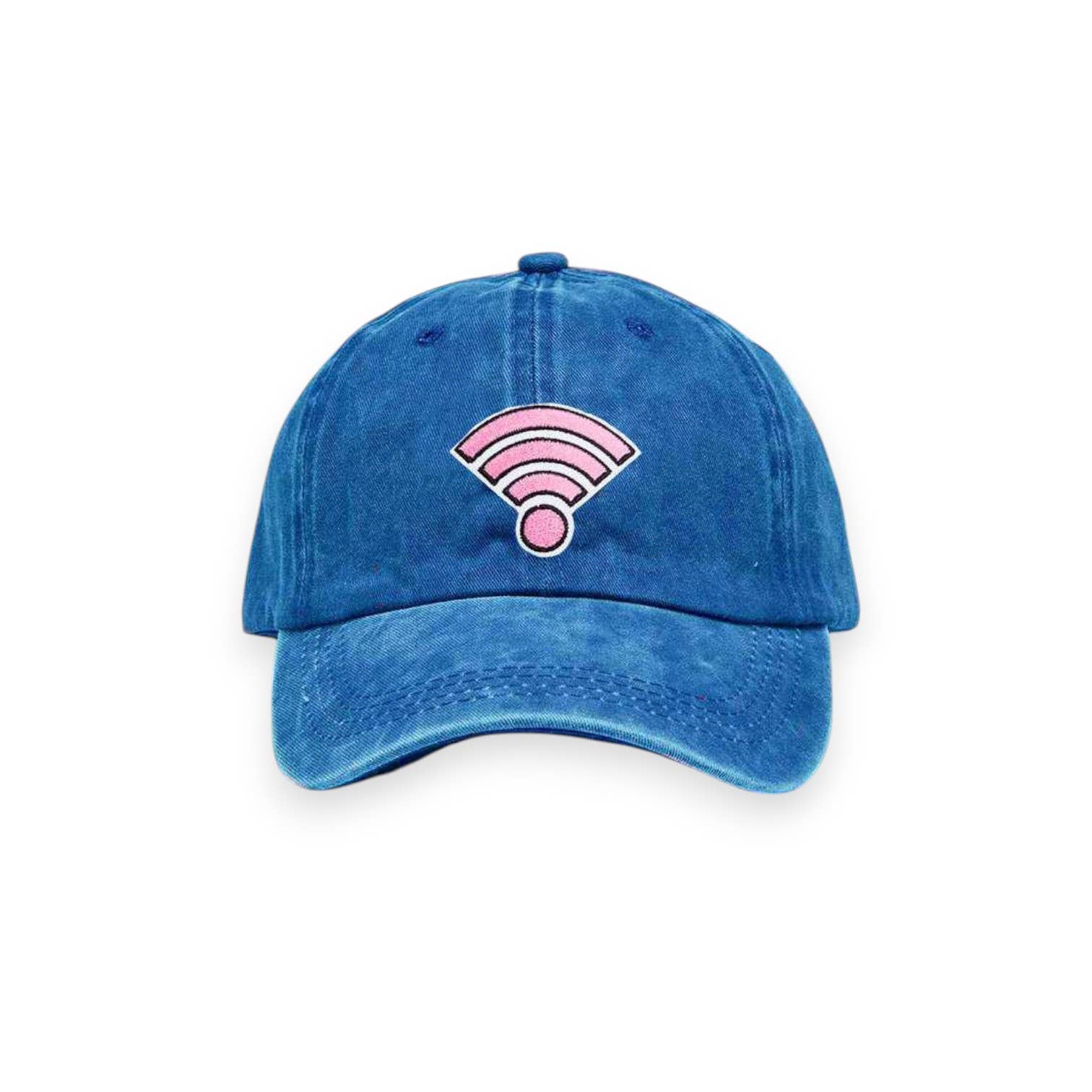 LA Jewelry Plaza - Wholesale Baseball Cap - Women's - Wifi Iconic Patch Vintage Cotton Cap12