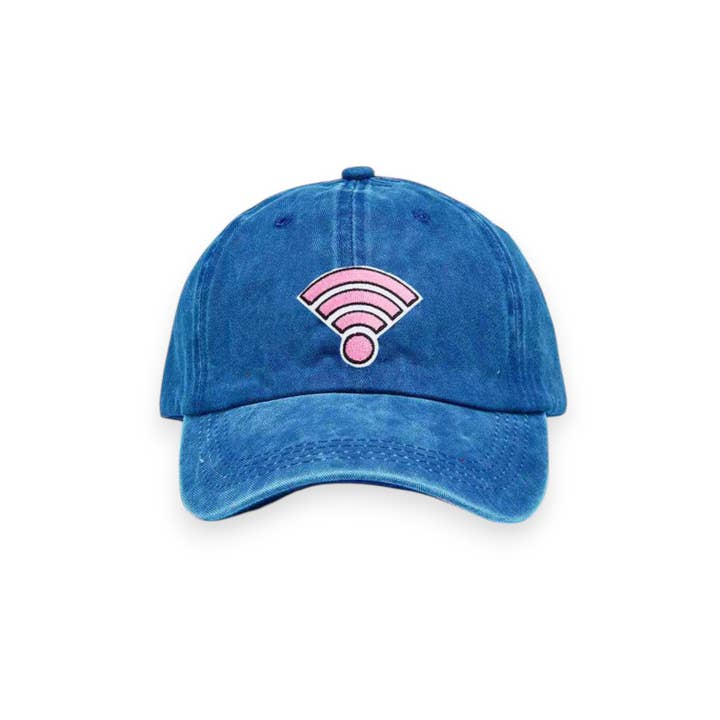 LA Jewelry Plaza - Wholesale Baseball Cap - Women's - Wifi Iconic Patch Vintage Cotton Cap12