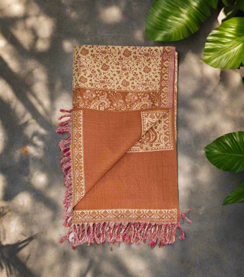 Tibet Handicrafts LLC - Wholesale Wrap - Women's - The Basic With Style Shawl3