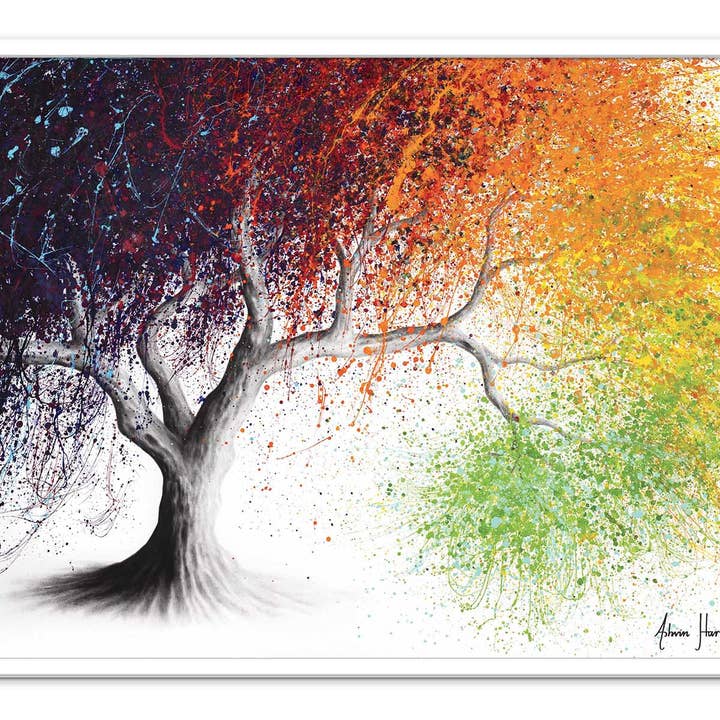 Wall Editions - Wholesale Poster - Art-Poster - Rainbow seasons tree - Ashvin Harrison2