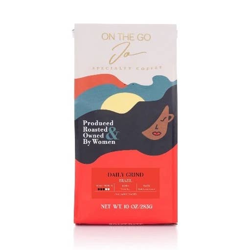 10 oz. Daily Grind: Brazil (Single Origin) Coffee for wholesale by On The Go Jo Coffee