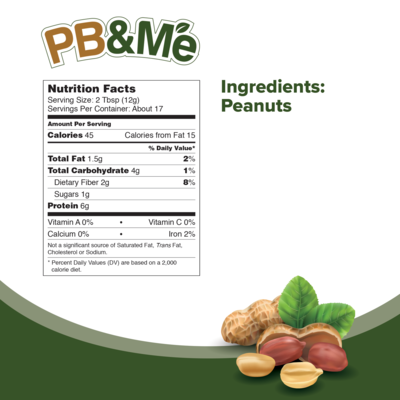 PB&Me - Wholesale Nut Butter - Powdered Peanut Butter, No Sugar Added5
