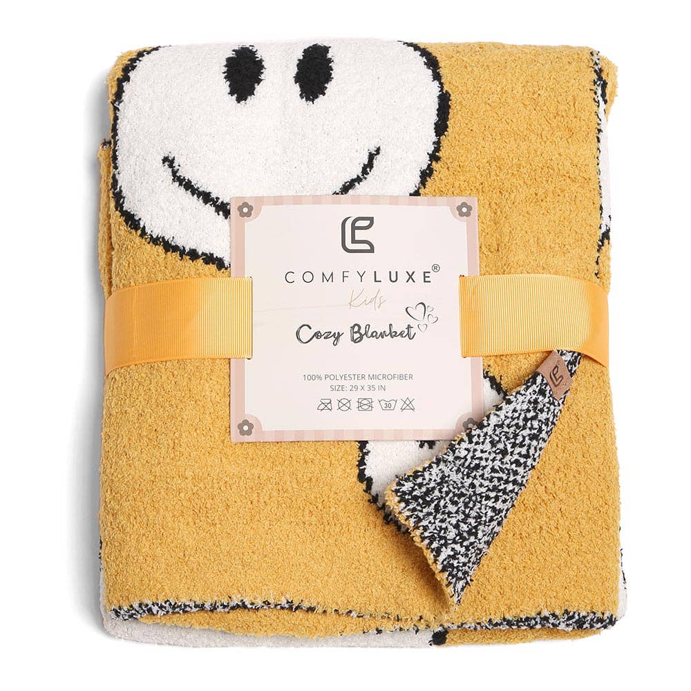 Sensibling Corp. - Wholesale Throw Blanket - Smile Patterned Kids Throw Blanket7