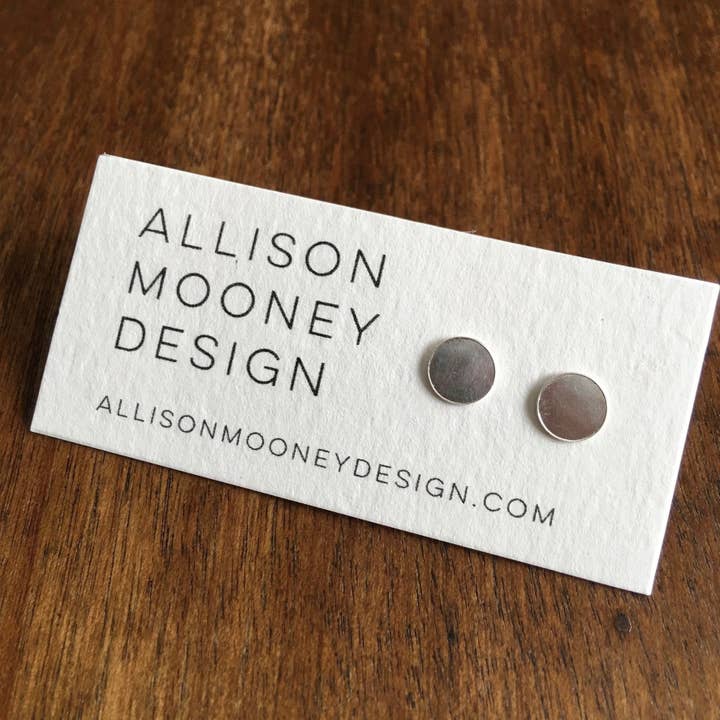 Circle Post Earrings for wholesale by Allison Mooney Design
