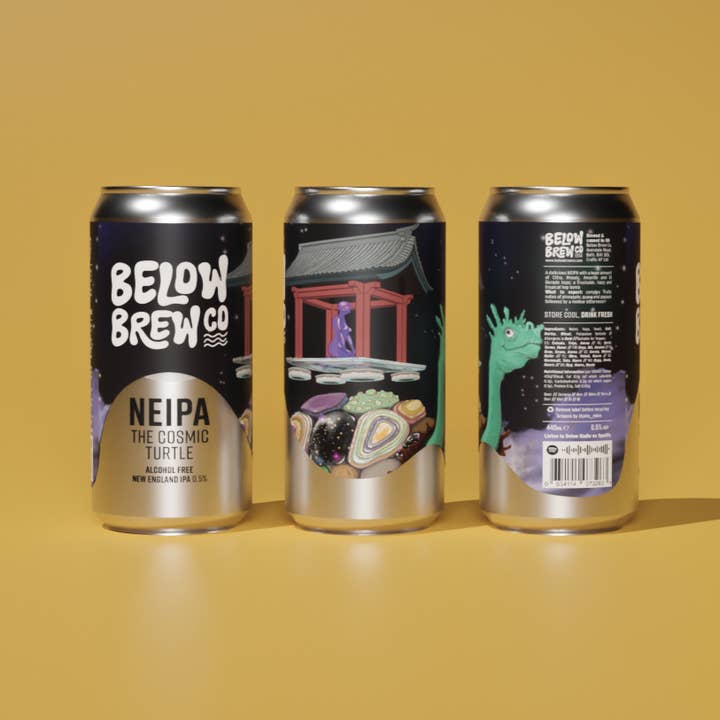 NEIPA The Cosmic Turtle - New England IPA for wholesale by Below Brew Co