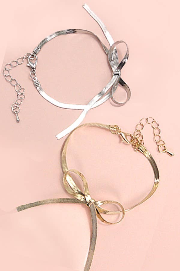 JOSSLYN by wall to wall – wholesale Berlockarmband – SILLBENSARMBAND MED ORMKEDJA | 40B1095