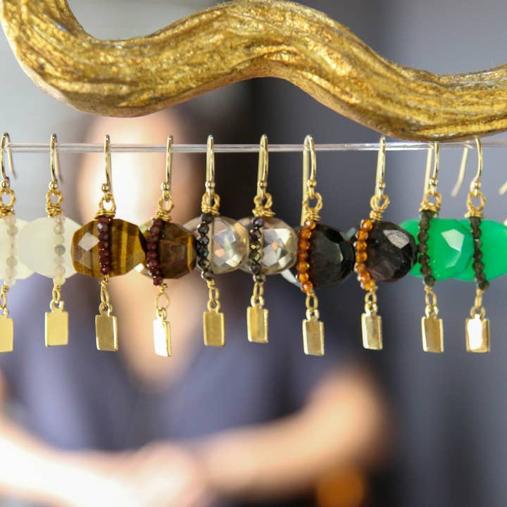 Catherine Page Jewelry - Wholesale Dangle Earrings - Solo Earrings in Pyrite2