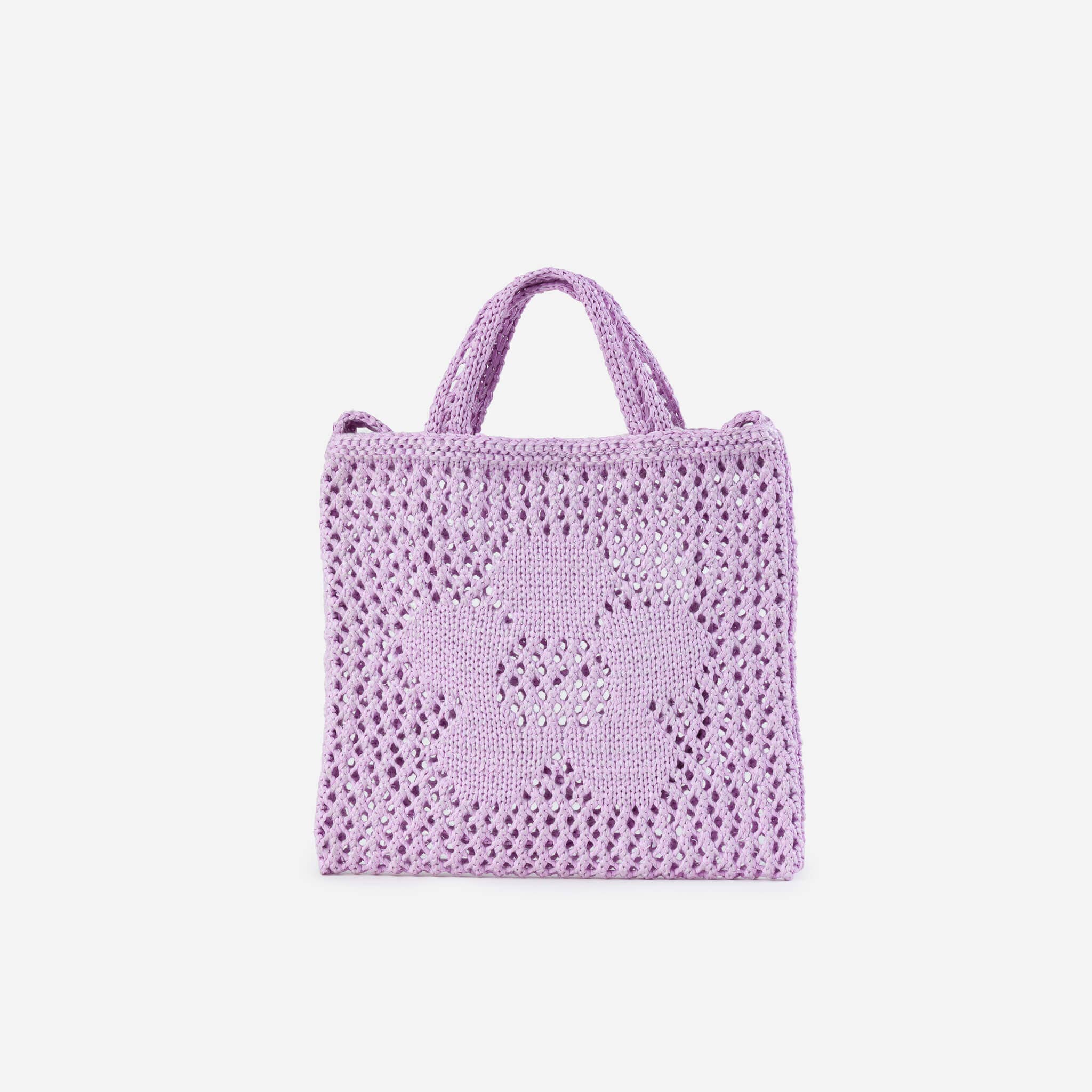 VERLOOP | knits - Wholesale Tote Bag - Women's - Flower Mini Raffia Tote1
