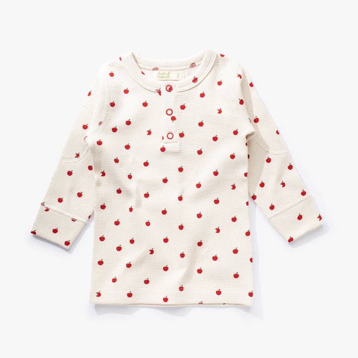 T-shirt à manches longues Apple Waffle pour la vente par Sapling Child
