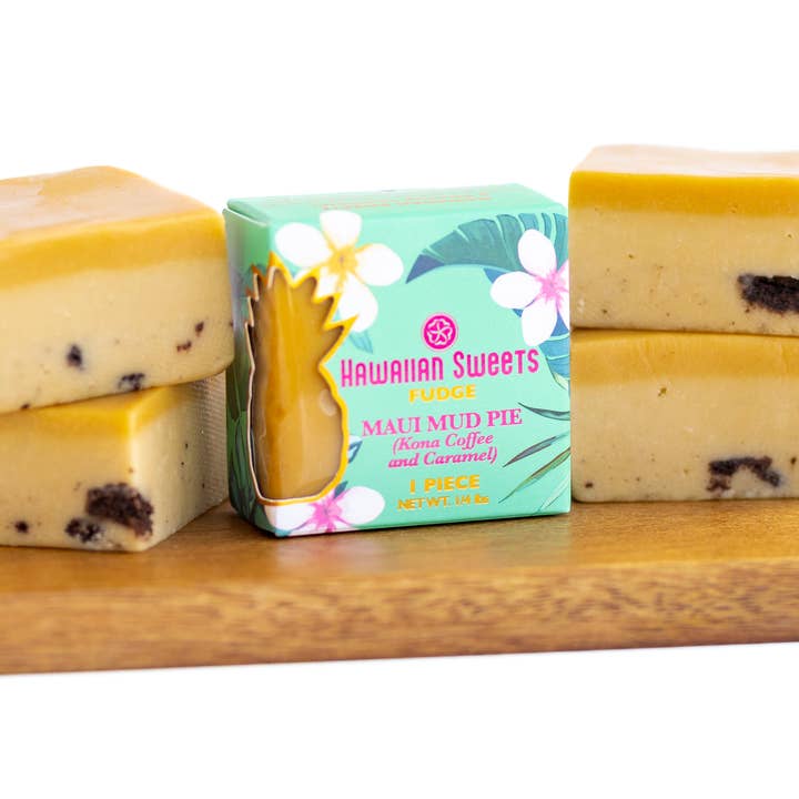 Hawaiian Sweets - Wholesale Fudge - Maui Mud Pie Fudge | 1/4 lb pc | Made in Maui1