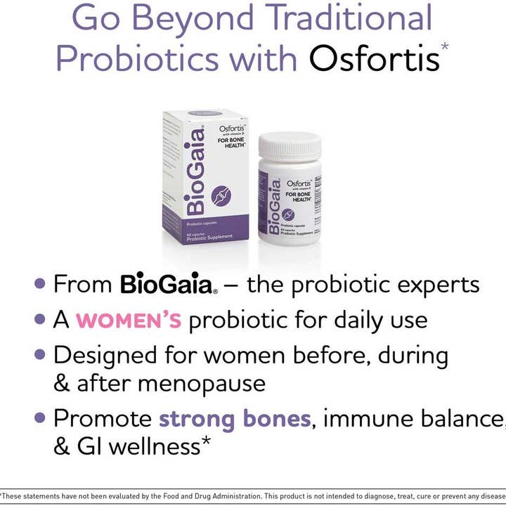 BioGaia USA - Wholesale Oral Supplement/Vitamin - BioGaia Osfortis