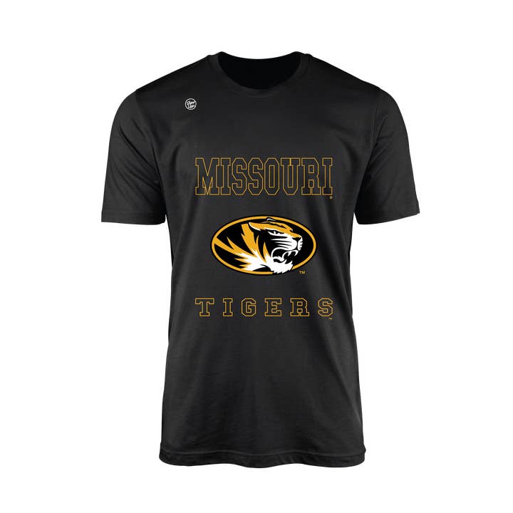 T-shirt Fundação Missouri Tigers Masculina por atacado de Dyme Lyfe