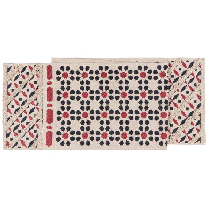 Heirloom Mosiac Midnight Wine Table Runner 72 inches for wholesale by Danica Outlet Store