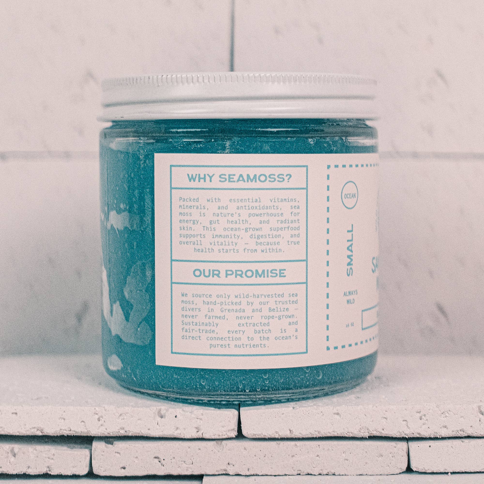 Samadhi Moss - Wholesale Oral Supplement/Vitamin - Blue Gnosis (16oz)2