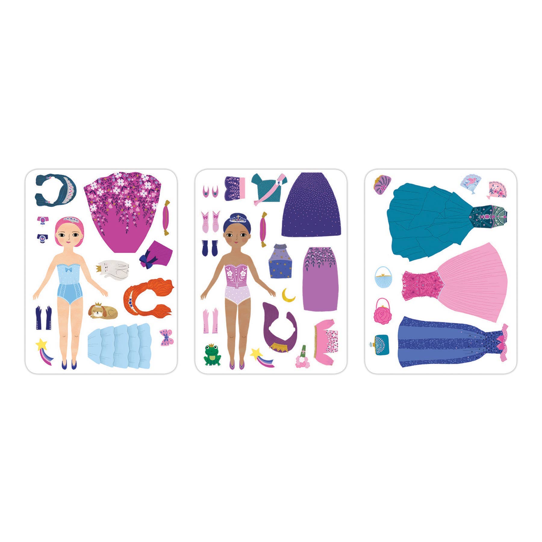 Chronicle Books - Wholesale Toy Set - Kids - Princess Magic Magnetic Dress-up2