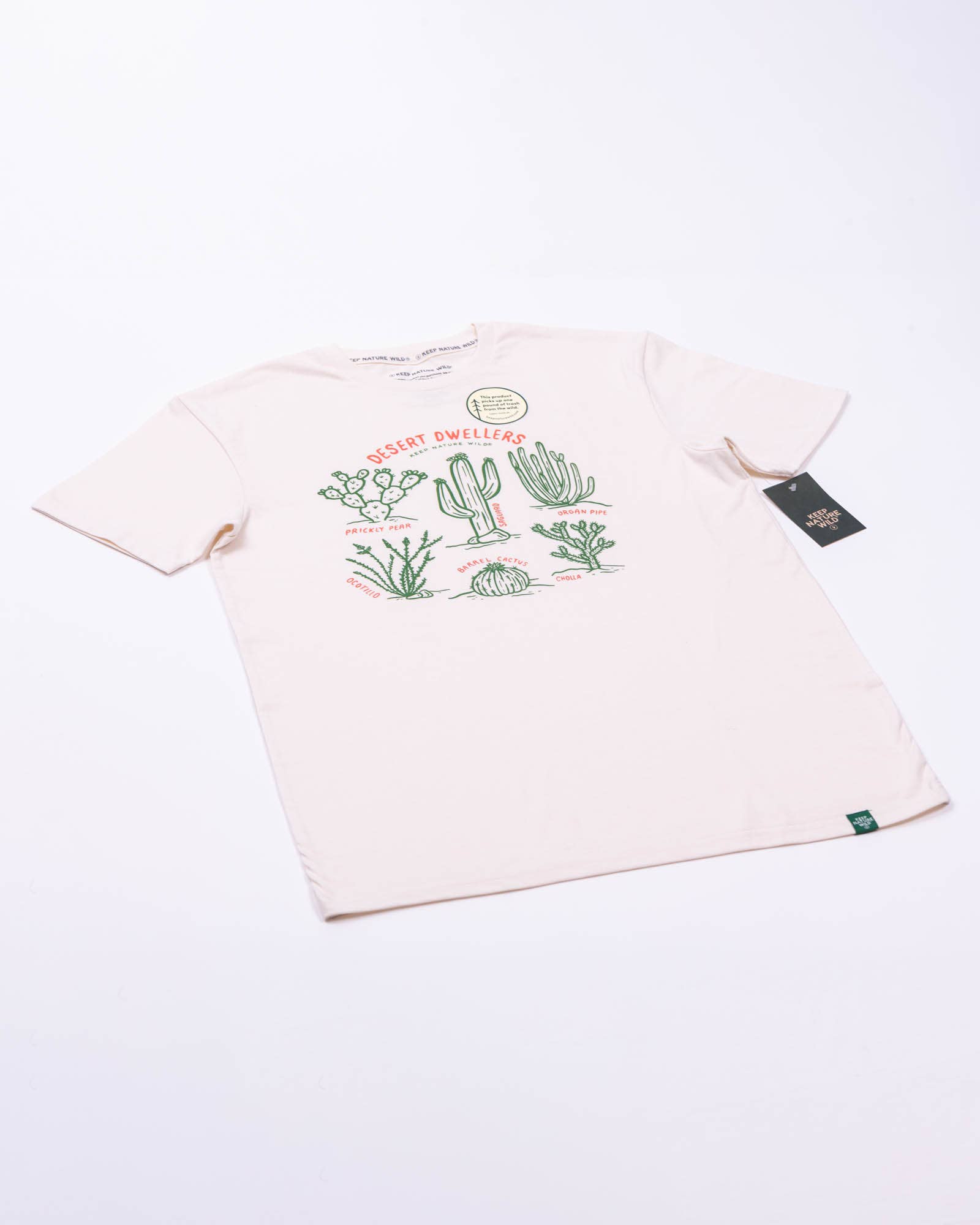 Keep Nature Wild - Wholesale T-shirt met print - Uniseks - Desert Dwellers Unisex t-shirt | Naturel8