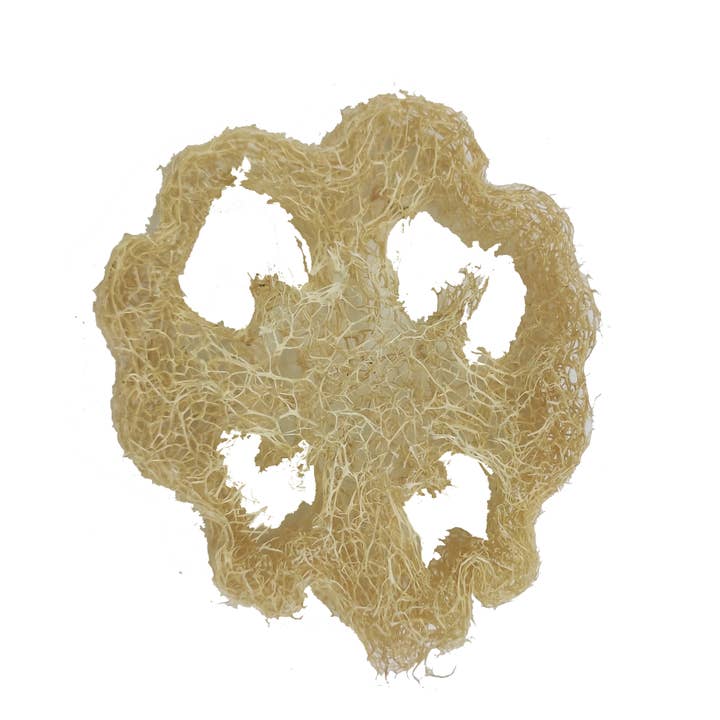 Loofah soap dish - plant-based - eco-friendly - economical for wholesale by KAEA Savonnerie