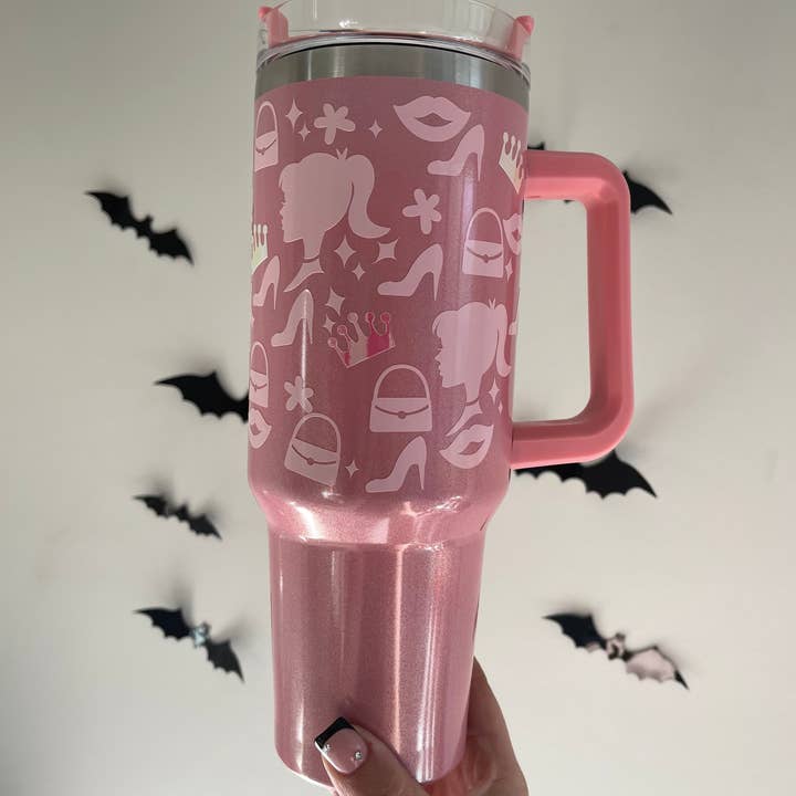 Little Design Collective - Wholesale Insulated Mug/Tumbler - Barbie 40oz Insulated Tumbler