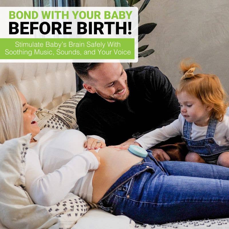 Wusic / Friendly Songs - KMConsolidated - Venta al por mayor Monitores de bebé - Altavoz Bluetooth para el vientre durante el embarazo WombMusic4