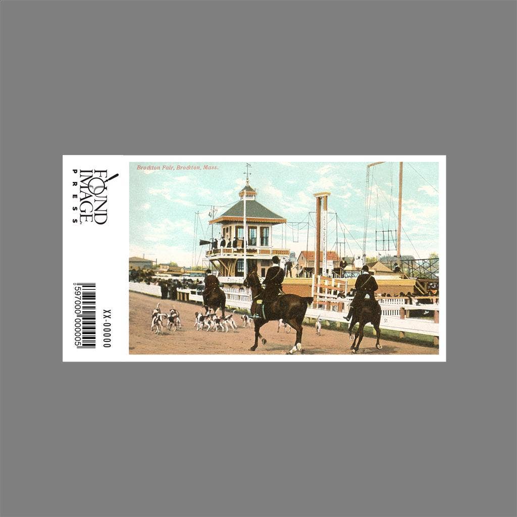 Found Image Press - Wholesale Sticker - Sticker MA-529 Brockton Fair, Brockton, Mass.1