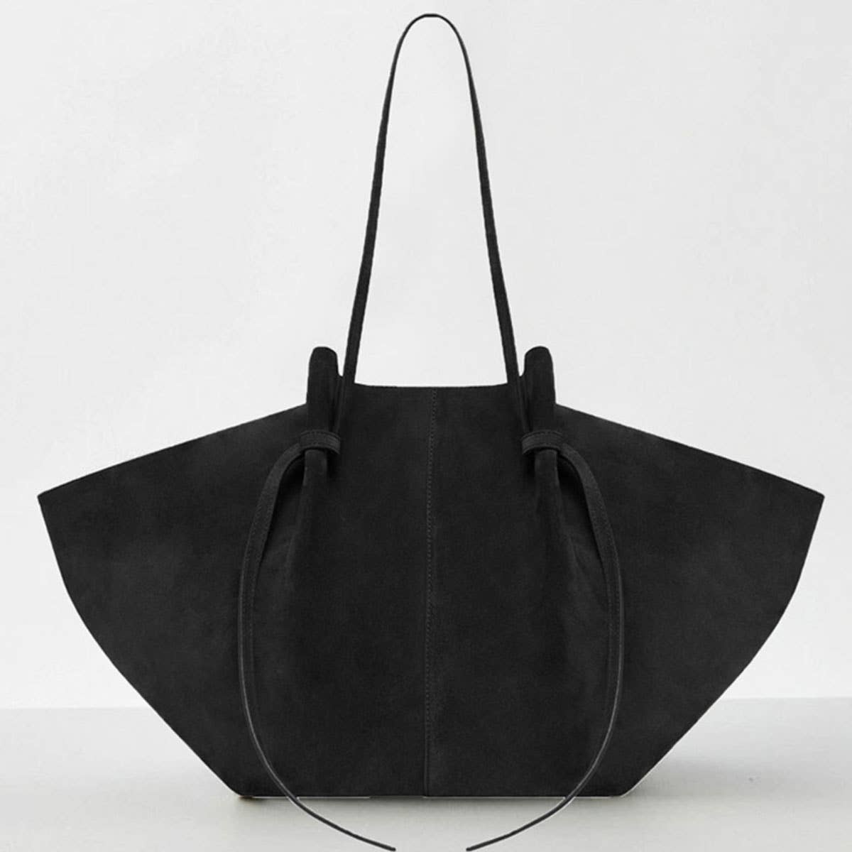 ACCITY - Wholesale Tote Bag - Women's - Vintage Suede Shoulder Tote Bag, Minimal Style_CWAB53951
