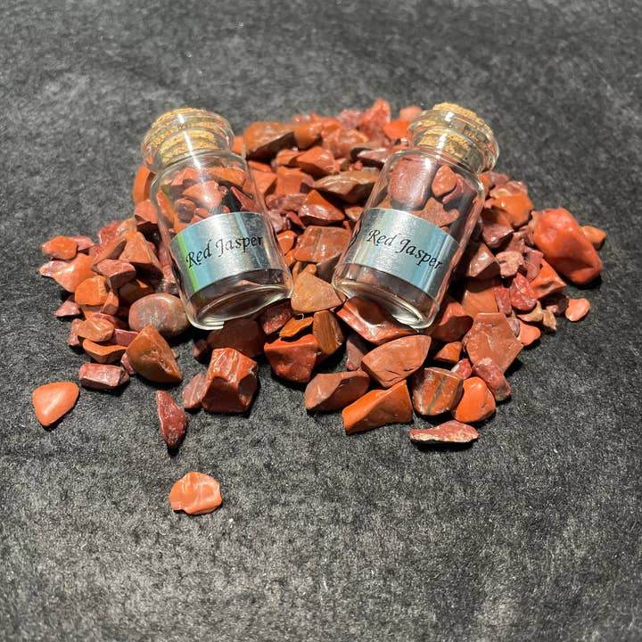 Red Jasper Crystal Chips for wholesale by Unique by kirsti