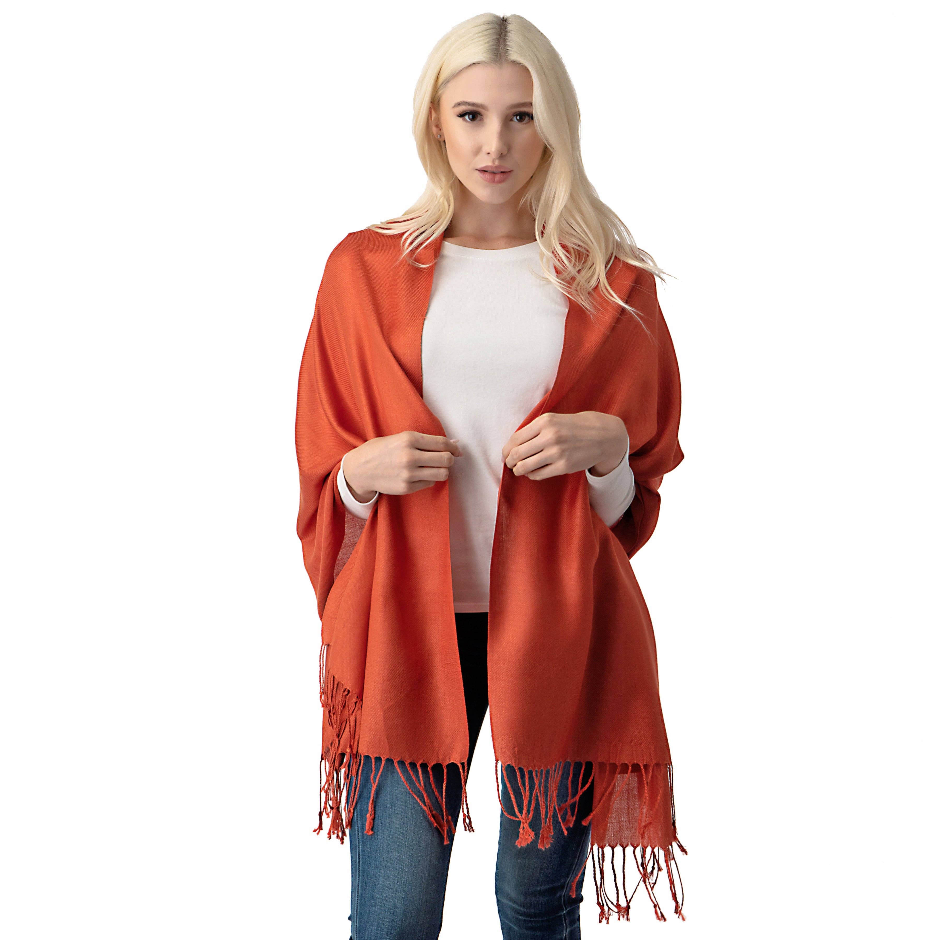 TAPA fashion – wholesale Wrap – Women's – Plain Pashmina PP1028B. (12PC)47