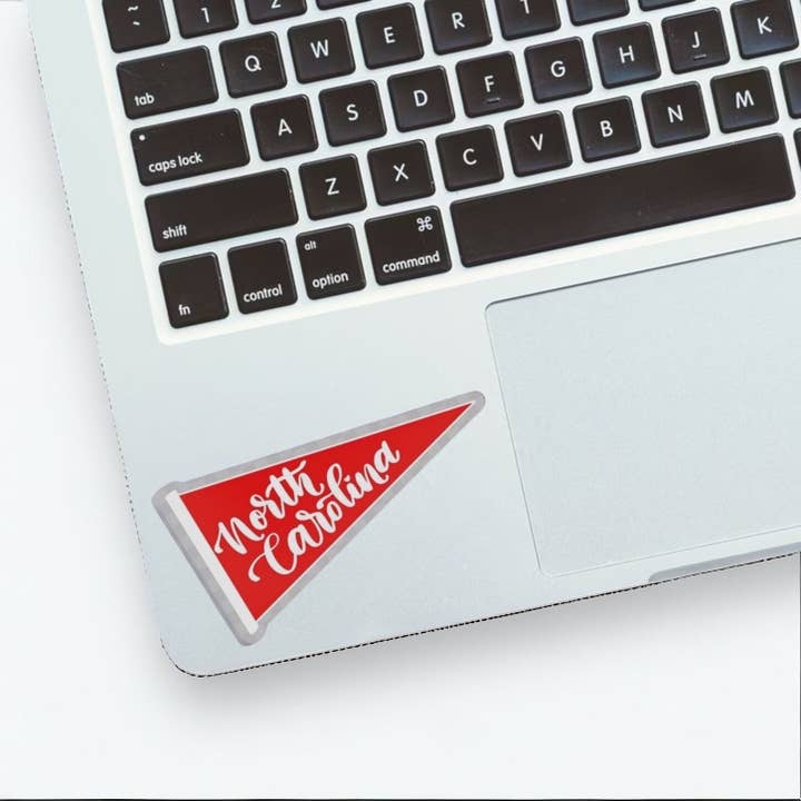 Positively North Carolina - Wholesale Sticker - North Carolina Waterproof Stickers & Raleigh Sports Gifts3