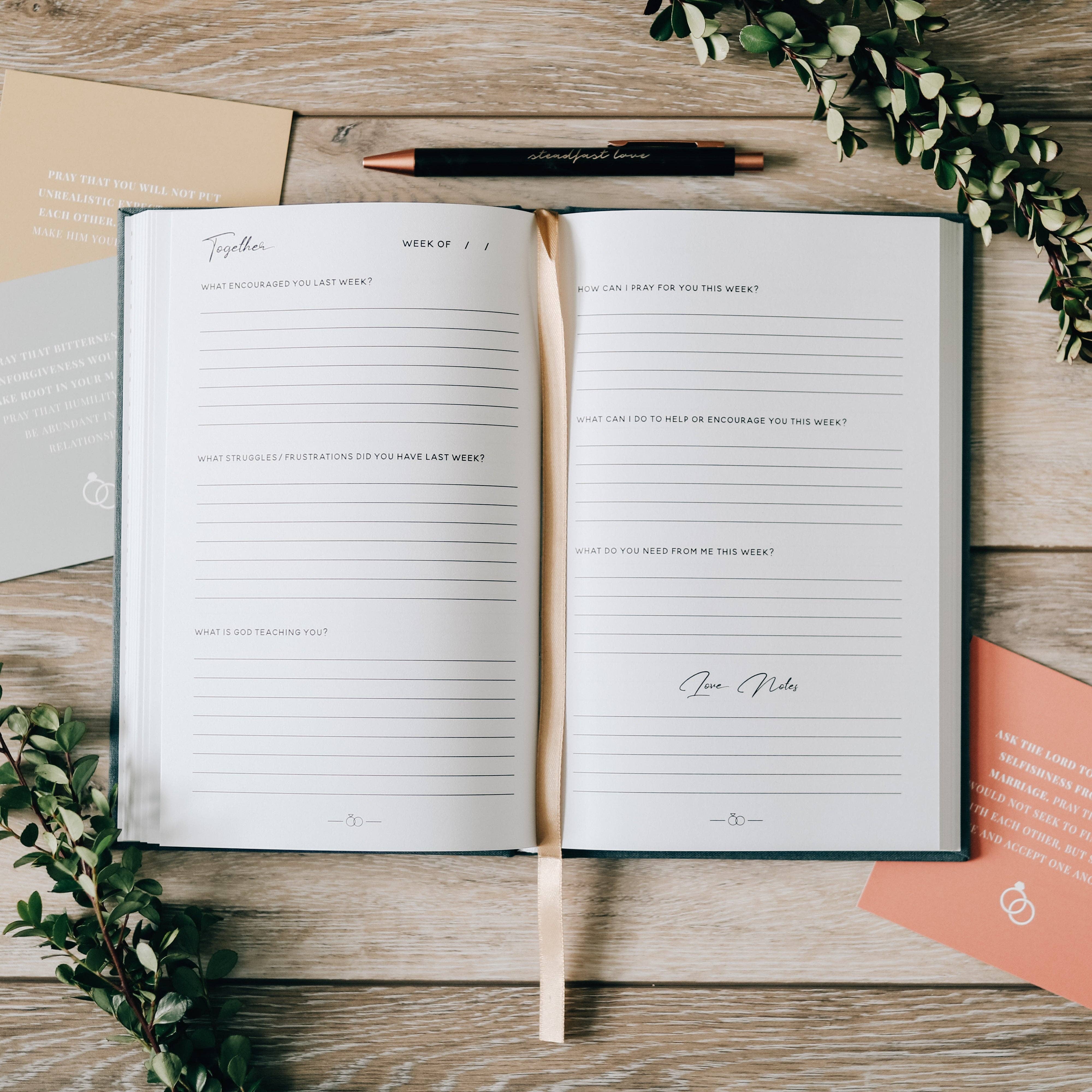 The Daily Grace Co - Wholesale Journal/Diary - Together Marriage Journal1