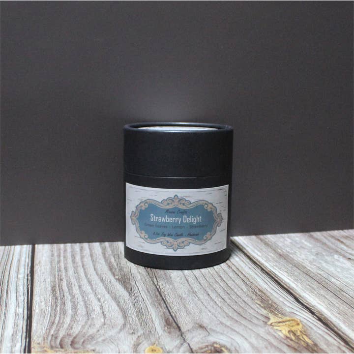 Mousai Crafts - Wholesale Jar/Filled Candle - Strawberry Delight 8.5oz Soy Wax Candle5
