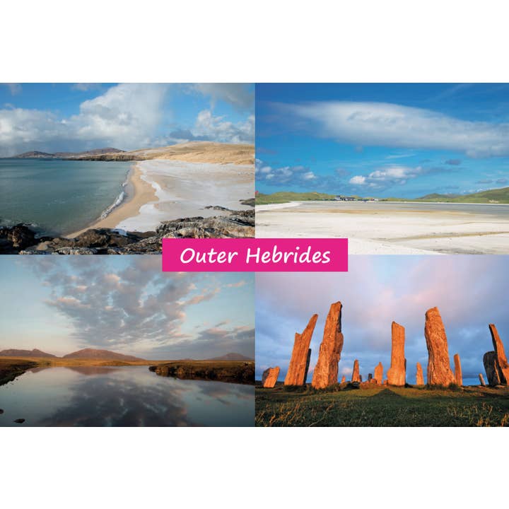 Cartolina piccola Ebridi Esterne per la vendita all'ingrosso da parte di Island Blue Publishing