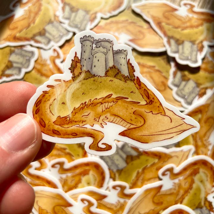 "The Guardian" Sticker for wholesale by Laney Art