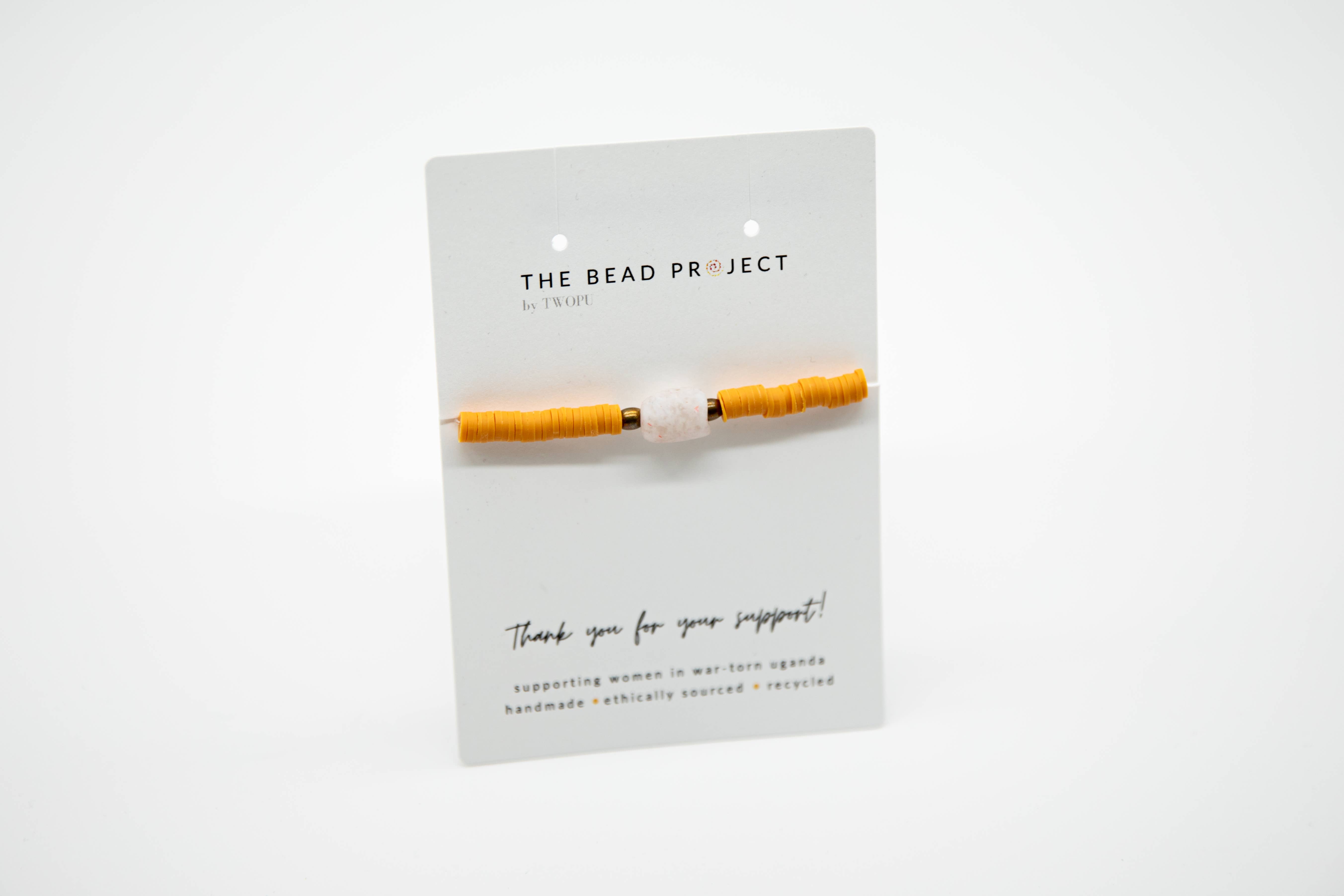 The Bead Project by TWOPU - Wholesale Beaded Bracelet - Vibe Bracelet | Heishi Beads & Recycled Glass Beads8