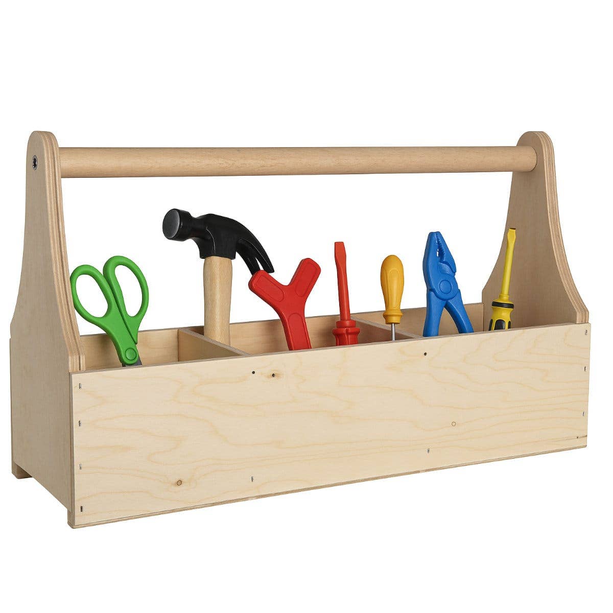 Die Werkkiste – wholesale Wood toy – Child – Group toolbox wood1
