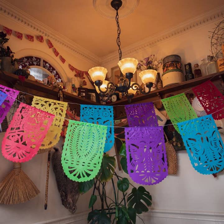 ArtMexico Ltd – wholesale Bunting/Krans – Mexikanska temafestkransar med medelstora flaggor