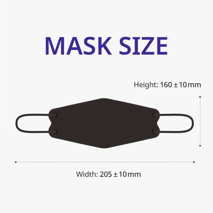 KEGIS - Venta al por mayor Mascarilla facial protectora - Mascarilla facial 3D desechable KEGIS5