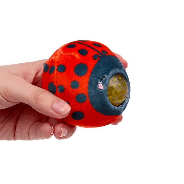 Puckator Ltd - Wholesale Stress Relief Ball/Dough - Queasy Squeezies Adoramals Garden Plush Squeezy Toy