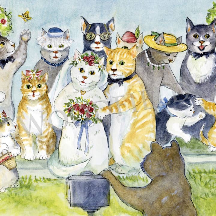 #502 - Tarjeta de notas para la fiesta de bodas para venta al por mayor de Woodfield Press