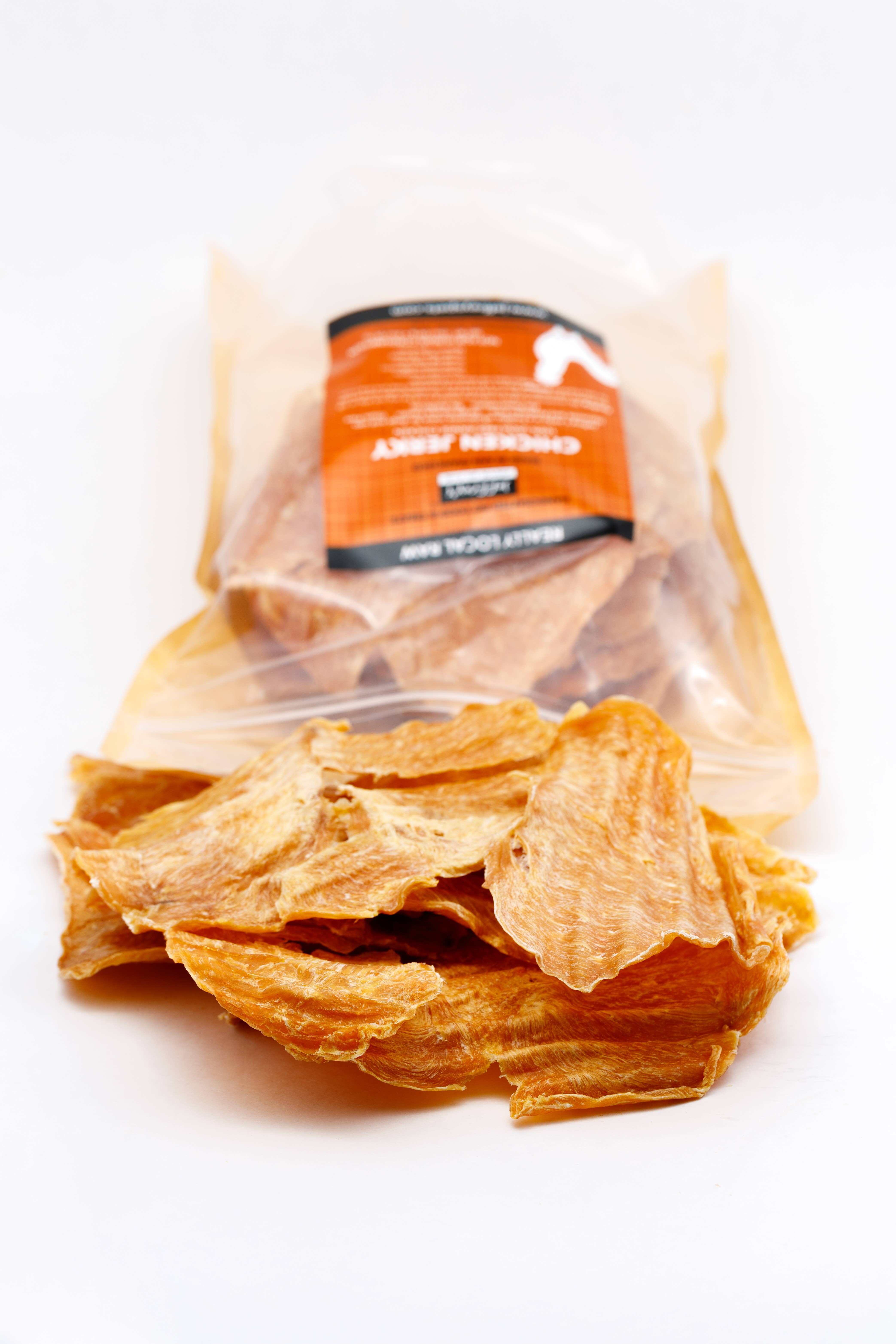 Jeffrey's Natural Pet Foods - Wholesale Pet Treats - Dog - Jeffrey's House Made Chicken Jerky2
