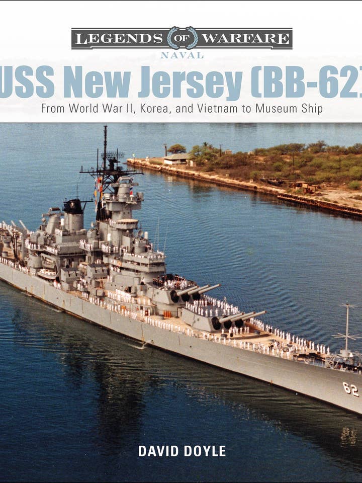 USS New Jersey (BB-62) per la vendita all'ingrosso da parte di Schiffer Publishing